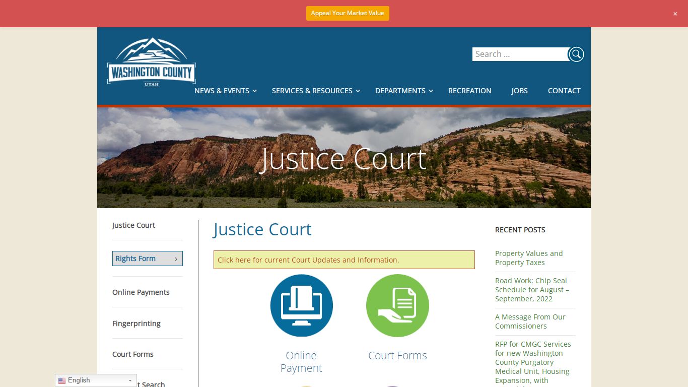 Justice Court - Washington County of Utah